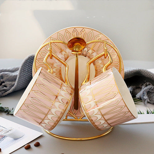 European Ceramic Cup Coffee Cup Set Afternoon Tea Tea Set Creative Cup