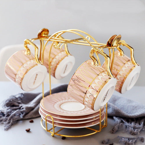 Load image into Gallery viewer, European Ceramic Cup Coffee Cup Set Afternoon Tea Tea Set Creative Cup
