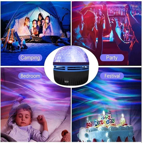 Load image into Gallery viewer, LED Star Galaxy Projector Lamp Spotlight Colorful Rotating Magic Ball
