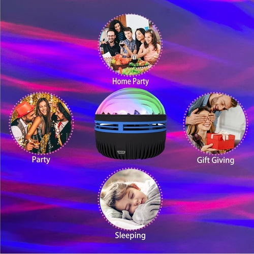 Load image into Gallery viewer, LED Star Galaxy Projector Lamp Spotlight Colorful Rotating Magic Ball
