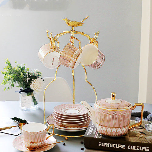 European Ceramic Cup Coffee Cup Set Afternoon Tea Tea Set Creative Cup