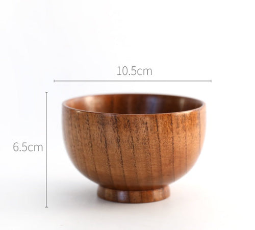 Load image into Gallery viewer, Wooden round wooden bowl
