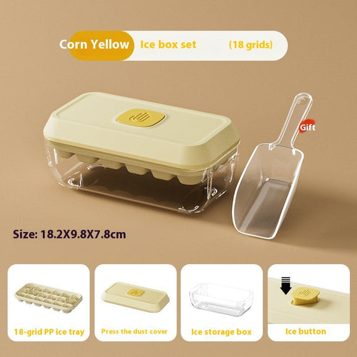 Load image into Gallery viewer, 32 Grid Silicone Ice Cube Tray Mould With Lid Shovel Storage Box
