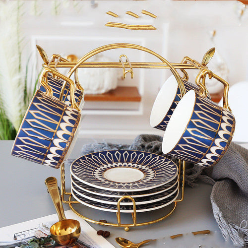 European Ceramic Cup Coffee Cup Set Afternoon Tea Tea Set Creative Cup
